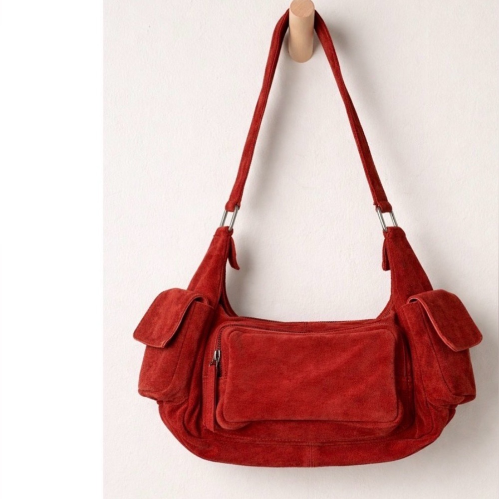 Siren Suede Shoulder Bag NWOT - Available Red Free People